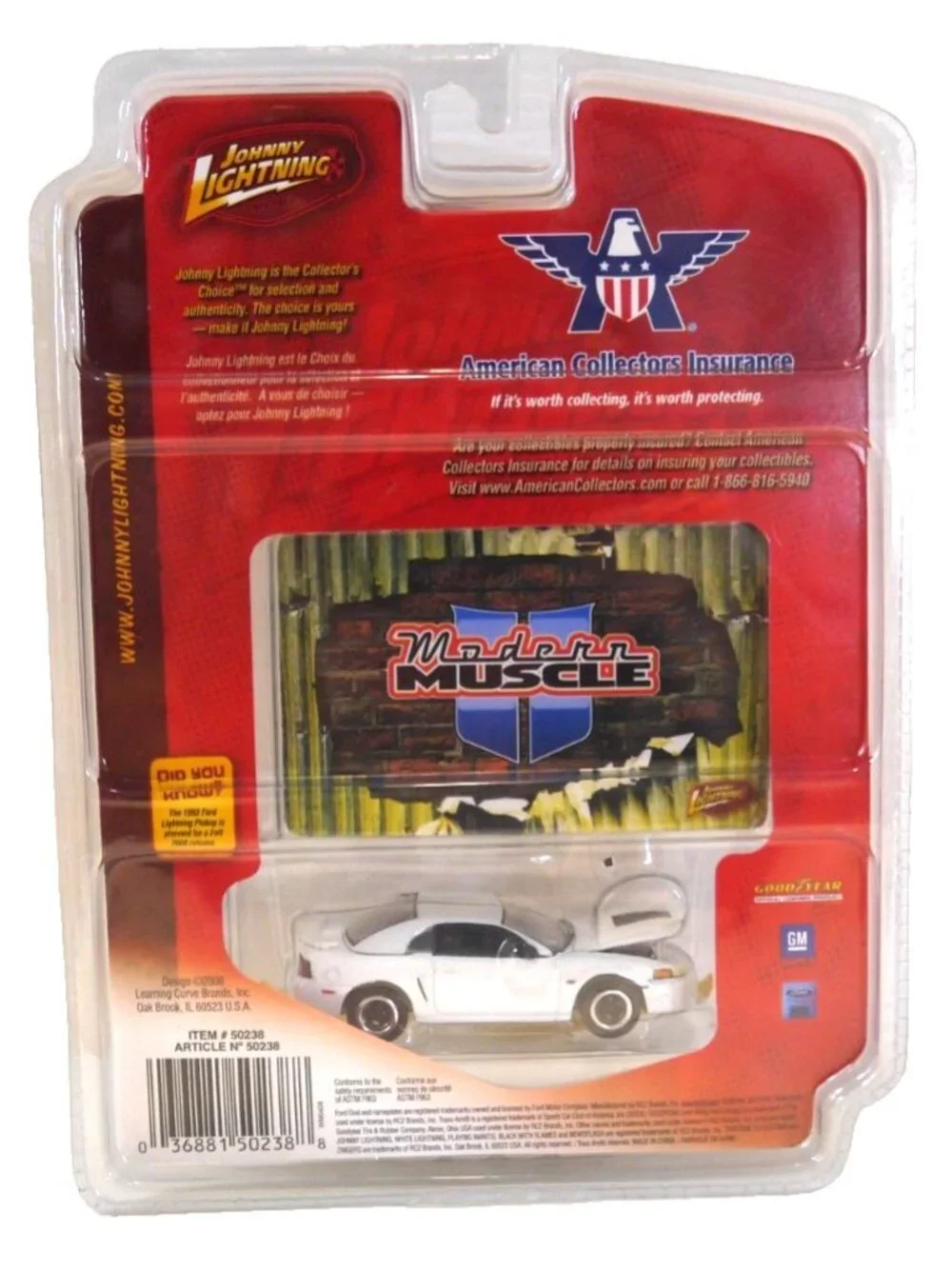 Johnny Lightning R4 Modern Muscle 2000 Ford Mustang 1:64 diecast car New 2008